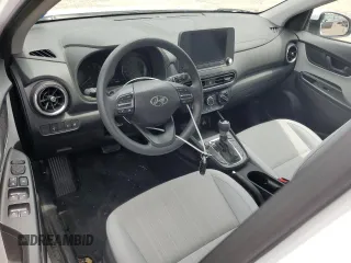 2023 Hyundai Kona SEL with VIN KM8K62AB0PU979875, listed as a Copart auction lot 54411375 with 8,040 mi miles and Salvage Title. Bid and sale history available at DreamBid. Image 8.