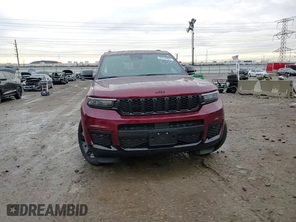 2024 Jeep Grand Cherokee Altitude X with VIN 1C4RJKAG4R8617797, listed as a Copart auction lot 46740925 with 4,524 mi miles and Salvage title. Bid and sale history available at DreamBid. Image 12.