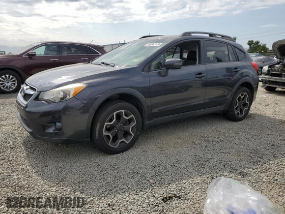 2015 Subaru Crosstrek Limited with VIN JF2GPAMC4FH250549, listed as a Copart auction lot 65094715 with 171,365 mi miles and Salvage title. Bid and sale history available at DreamBid. Image 1.