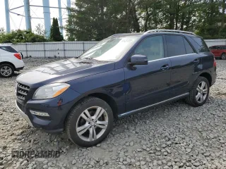 2015 Mercedes-Benz M 350 with VIN 4JGDA5HB9FA467210, listed as a Copart auction lot 60295305 with 162,637 mi miles and Salvage title. Bid and sale history available at DreamBid. Image 1.
