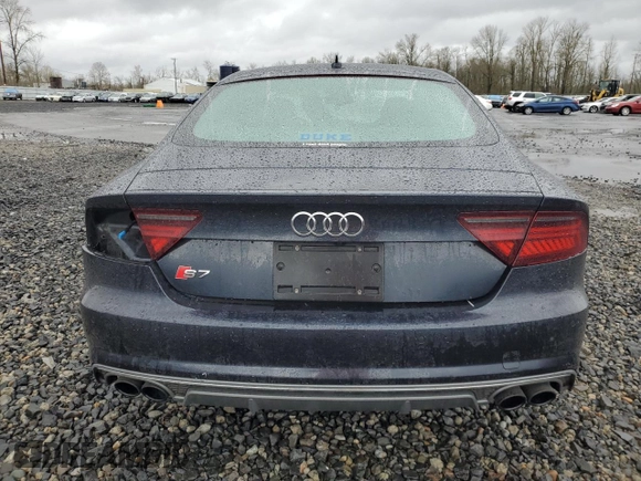 2017 Audi S7 Prestige with VIN WAU2FBFC9HN074159, listed as a Copart auction lot 50109875 with 54,350 mi miles and Salvage Title. Bid and sale history available at carsss.com. Image 6.