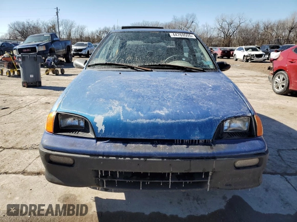 1993 Geo Metro z VIN 2C1MR2466P6765682, wystawiony jako Copart lot #44769555 z przebiegiem 145 065 mil mil oraz Szkody całkowita. Historia ofert i sprzedaży dostępna na DreamBid. Obrazek 5.
