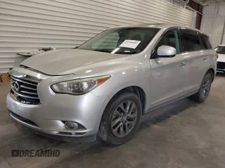 2013 Infiniti JX35 with VIN 5N1AL0MM1DC331291, listed as a IAAI auction lot 42218682 with 218,366 mi miles and . Bid and sale history available at DreamBid. Image 2.