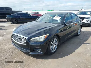 2015 Infiniti Q50 Premium with VIN JN1BV7AP6FM352678, listed as a IAAI auction lot 42197537 with 192,761 mi miles and . Bid and sale history available at DreamBid. Image 2.