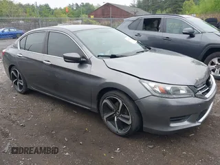 2014 Honda Accord LX z VIN 1HGCR2F37EA173646, wystawiony jako IAAI lot #42264234 z przebiegiem 201 166 mil mil oraz . Historia ofert i sprzedaży dostępna na DreamBid. Obrazek 1.