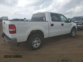 2008 Ford F-150 XLT with VIN 1FTPW145X8FB74465, listed as a Copart auction lot 60097495 with 253,555 mi miles and Clean title. Bid and sale history available at DreamBid. Image 3.