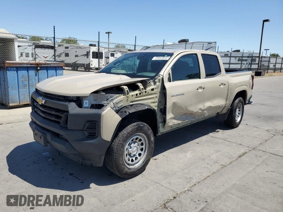 2024 Chevrolet Colorado 2WD Work Truck z VIN 1GCGSBEC3R1166074, wystawiony jako Copart lot #66556495 z przebiegiem 17 213 mil mil oraz Czysty tytuł • Clean title. Historia ofert i sprzedaży dostępna na DreamBid. Obrazek 1.