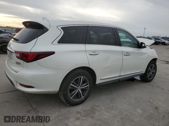 2016 Infiniti QX60 with VIN 5N1AL0MN8GC505273, listed as a Copart auction lot 47772655 with 132,750 mi miles and Salvage Title. Bid and sale history available at carsss.com. Image 3.