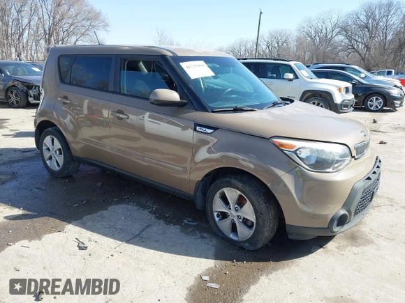 2016 Kia Soul with VIN KNDJN2A26G7331748, listed as a IAAI auction lot 41720004 with 59,674 mi miles. Bid and sale history available at carsss.com. Image 1.