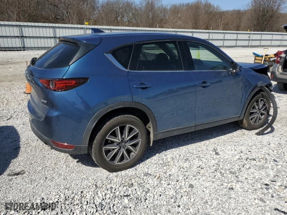 2018 Mazda CX-5 Grand Touring with VIN JM3KFBDM2J0436048, listed as a Copart auction lot 48084555 with 49,906 mi miles and Salvage Title. Bid and sale history available at carsss.com. Image 3.