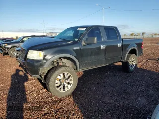 2006 Ford F-150 XLT with VIN 1FTPW14546KD89571, listed as a Copart auction lot 46845925 with 166,009 mi miles and Salvage Title. Bid and sale history available at carsss.com. Image 1.