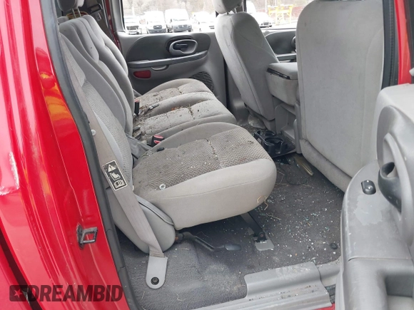 2002 Ford F-150 XLT with VIN 1FTRW08652KE36655, listed as a IAAI auction lot 41908256 with 1 mi miles. Bid and sale history available at carsss.com. Image 8.