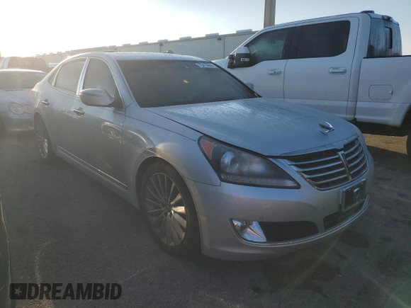 2015 Hyundai Equus Ultimate z VIN KMHGH4JH1FU097774, wystawiony jako Copart lot #75413664 z przebiegiem 69 282 mil mil oraz Szkoda całkowita • Salvage title. Historia ofert i sprzedaży dostępna na DreamBid. Obrazek 4.