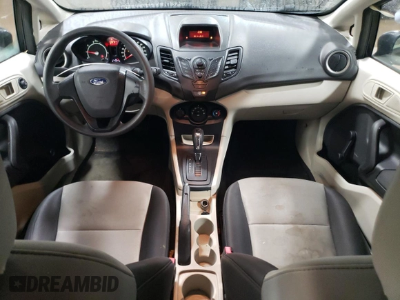 2013 Ford Fiesta S with VIN 3FADP4TJXDM214012, listed as a Copart auction lot 47956375 with 28,273 mi miles and Salvage title. Bid and sale history available at DreamBid. Image 8.
