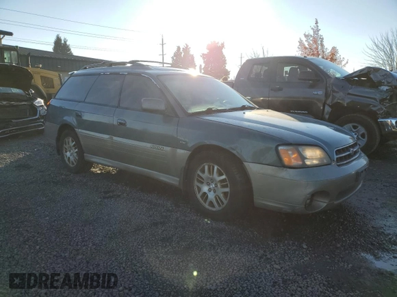 2001 Subaru Legacy Outback VDC with VIN 4S3BH896517651821, listed as a Copart auction lot 79705664 with 203,619 mi miles and Salvage title. Bid and sale history available at DreamBid. Image 4.