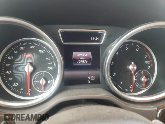 2018 Mercedes-Benz GLS with VIN 4JGDF6EE5JB116674, listed as a Copart auction lot 68156313 with 107,676 mi miles. Bid and sale history available at carsss.com. Image 9.
