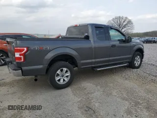 2018 Ford F-150 XL with VIN 1FTEX1EP1JKG09844, listed as a Copart auction lot 54834245 with 86,047 mi miles and Clean Title. Bid and sale history available at carsss.com. Image 3.