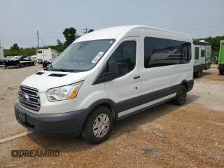 2017 Ford Transit XL z VIN 1FBAX2CM9HKA21590, wystawiony jako Copart lot #58671505 z przebiegiem 123 464 mil mil oraz Szkoda całkowita • Salvage title. Historia ofert i sprzedaży dostępna na DreamBid. Obrazek 1.