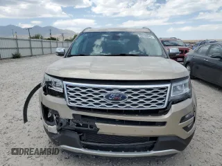 2017 Ford Explorer Platinum with VIN 1FM5K8HT1HGD78629, listed as a Copart auction lot 60538845 with 78,722 mi miles and Salvage title. Bid and sale history available at DreamBid. Image 5.