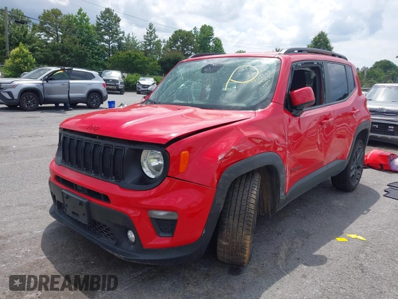 2022 Jeep Renegade Latitude with VIN ZACNJDB16NPN82636, listed as a IAAI auction lot 42501579 with 62,382 mi miles and . Bid and sale history available at DreamBid. Image 2.