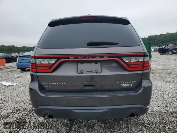 2014 Dodge Durango Citadel with VIN 1C4SDJET9EC435191, listed as a Copart auction lot 58572665 with 168,478 mi miles and Salvage title. Bid and sale history available at DreamBid. Image 6.