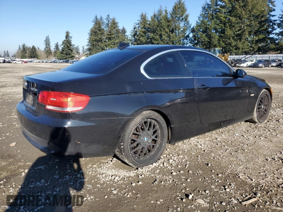 2009 BMW 3 Series 328i with VIN WBAWV13539P121566, listed as a Copart auction lot 42957385 with 155,670 mi miles and Salvage Title. Bid and sale history available at carsss.com. Image 3.