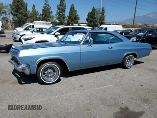 1965 Chevrolet Impala с VIN 166375S184088, выставлен на аукционе Copart как лот 60350934 с пробегом 77 266 миль миль и На запчасти • Non repairable. История ставок и продаж доступна на DreamBid. Изображение 1.