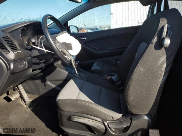 2016 Kia Forte Koup EX with VIN KNAFX6A81G5467452, listed as a Copart auction lot 86703664 with 99769 miles and Salvage Title. Bid and sale history available at carsss.com. Image 7.