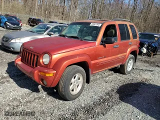 2002 Jeep Liberty Limited with VIN 1J8GL58K52W224821, listed as a Copart auction lot 49981545 with 228,024 mi miles and Salvage Title. Bid and sale history available at carsss.com. Image 1.