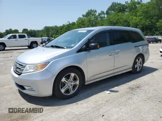 2011 Honda Odyssey Touring with VIN 5FNRL5H93BB092983, listed as a Copart auction lot 60485155 with 113,409 mi miles and Salvage title. Bid and sale history available at DreamBid. Image 1.