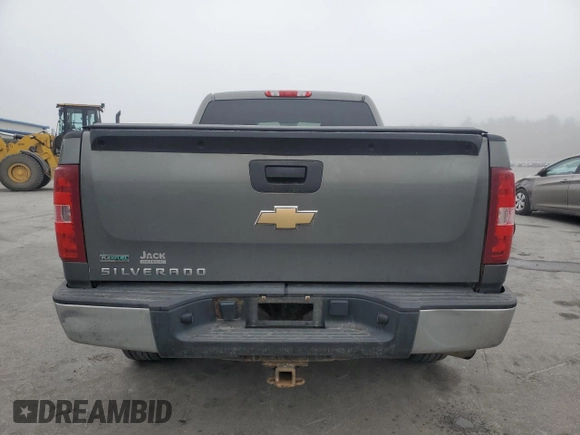 2011 Chevrolet Silverado 1500 Work Truck with VIN 1GCRKPEA7BZ100476, listed as a Copart auction lot 76453004 with 105,895 mi miles and Salvage Title. Bid and sale history available at DreamBid. Image 6.