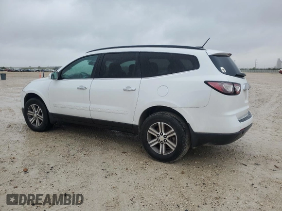 2017 Chevrolet Traverse LT with VIN 1GNKRHKD8HJ283936, listed as a Copart auction lot 51012605 with 136,675 mi miles and Clean Title. Bid and sale history available at DreamBid. Image 2.