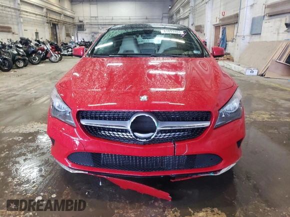 2017 Mercedes-Benz CLA 250 with VIN WDDSJ4GB3HN499241, listed as a Copart auction lot 81893403 with 38,647 mi miles and . Bid and sale history available at DreamBid. Image 5.