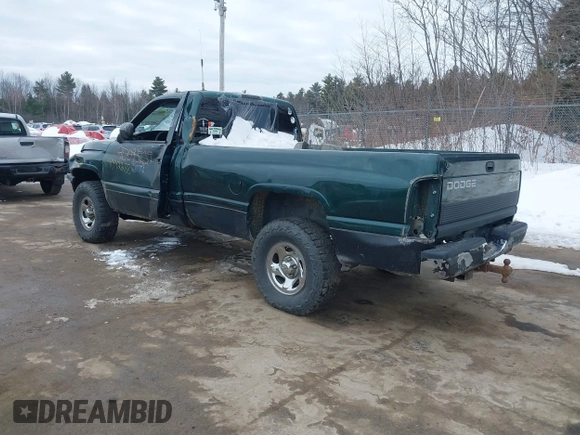 1998 Dodge 1500 with VIN 1B7HF16Z1WS597895, listed as a IAAI auction lot 41442288 with 127,073 mi miles. Bid and sale history available at carsss.com. Image 3.