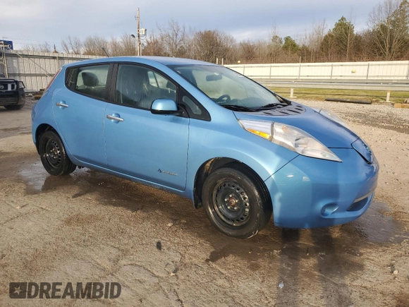 2014 Nissan LEAF SV с VIN 1N4AZ0CP0EC339288, выставлен на аукционе Copart как лот 46235695 с пробегом 85 463 миль миль и Списание • Salvage title. История ставок и продаж доступна на DreamBid. Изображение 4.