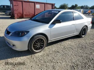 2005 Honda Civic LX with VIN 1HGEM21565L035293, listed as a Copart auction lot 74350794 with 197,536 mi miles and Salvage Title. Bid and sale history available at DreamBid. Image 1.