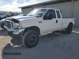2004 Ford Super Duty F-250 XL with VIN 1FTNX21L34ED23232, listed as a Copart auction lot 43246265 with 67,980 mi miles and Salvage Title. Bid and sale history available at carsss.com. Image 1.