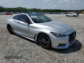 2017 Infiniti Q60 Sport with VIN JN1EV7EK7HM363168, listed as a Copart auction lot 54849725 with 91,528 mi miles and Salvage Title. Bid and sale history available at DreamBid. Image 4.