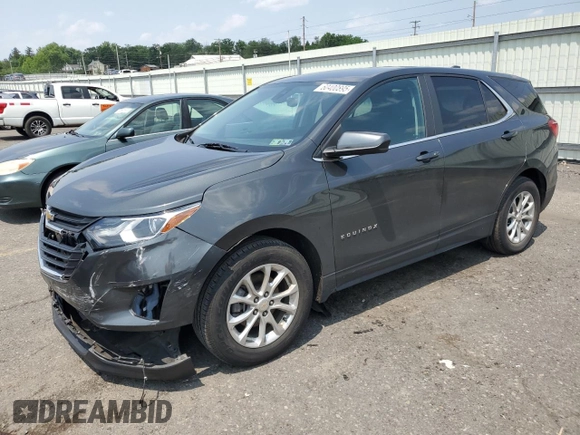 2021 Chevrolet Equinox LT with VIN 3GNAXKEV8ML391995, listed as a Copart auction lot 60400895 with 95,315 mi miles and Salvage title. Bid and sale history available at DreamBid. Image 1.