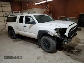 2020 Toyota Tacoma SR with VIN 3TYSX5EN1LT002710, listed as a Copart auction lot 59847435 with 82,341 mi miles and Salvage title. Bid and sale history available at DreamBid. Image 4.