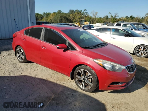 2015 Kia Forte EX with VIN KNAFZ4A82F5264566, listed as a Copart auction lot 49129435 with 141,378 mi miles and Salvage Title. Bid and sale history available at carsss.com. Image 4.