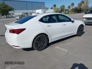 2015 Acura TLX with VIN 19UUB1F34FA019769, listed as a IAAI auction lot 41909731 with 93,254 mi miles. Bid and sale history available at carsss.com. Image 4.