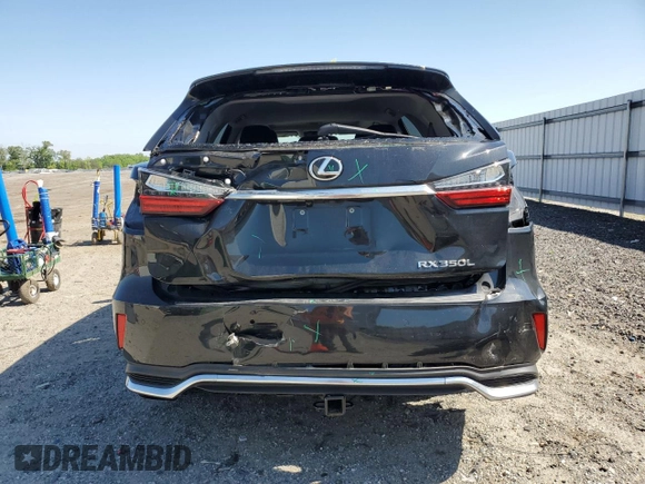 2021 Lexus RX 350L z VIN JTJHZKFA9M2029573, wystawiony jako Copart lot #55225275 z przebiegiem 36 672 mil mil oraz Szkoda całkowita • Salvage title. Historia ofert i sprzedaży dostępna na DreamBid. Obrazek 6.