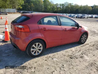 2012 Kia Rio LX with VIN KNADM5A31C6044051, listed as a Copart auction lot 52248345 with 181,306 mi miles and Clean Title. Bid and sale history available at carsss.com. Image 3.