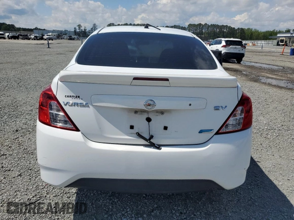 2016 Nissan Versa S Plus with VIN 3N1CN7AP0GL814636, listed as a Copart auction lot 52901165 with 176,298 mi miles and Clean Title. Bid and sale history available at carsss.com. Image 6.
