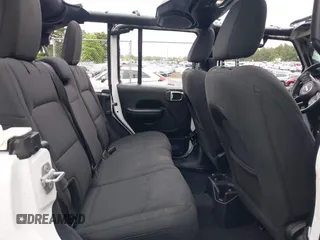 2018 Jeep Wrangler Unlimited Sport with VIN 1C4HJXDG0JW233696, listed as a IAAI auction lot 42523474 with 66,961 mi miles and . Bid and sale history available at DreamBid. Image 8.