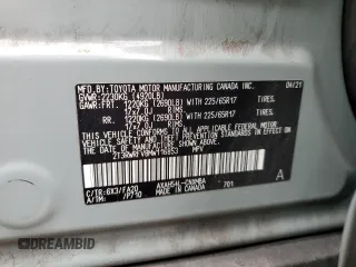2021 Toyota RAV4 Hybrid XLE with VIN 2T3RWRFV8MW116853, listed as a Copart auction lot 65974935 with 89,319 mi miles and Salvage title. Bid and sale history available at DreamBid. Image 13.