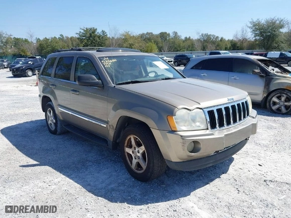 2005 Jeep Grand Cherokee Limited with VIN 1J4HR58N05C523654, listed as a IAAI auction lot 41733481 with 1 mi miles. Bid and sale history available at carsss.com. Image 1.