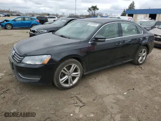 2014 Volkswagen Passat Sport with VIN 1VWBT7A34EC074896, listed as a Copart auction lot 53467825 with 103,304 mi miles and Clean Title. Bid and sale history available at carsss.com. Image 1.