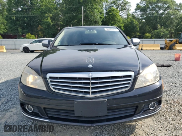 2009 Mercedes-Benz C 300 Sport with VIN WDDGF81X39F250355, listed as a Copart auction lot 59863925 with 137,654 mi miles and Salvage title. Bid and sale history available at DreamBid. Image 5.